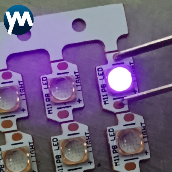3W 3535 uv led module factories uv led curing 365nm smd uv led bulbs