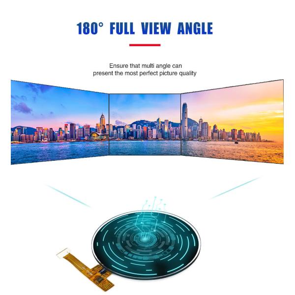 1.6 Inch Circular Tft Display MIPI 400x400 Resolution IC ST77903 QSPI