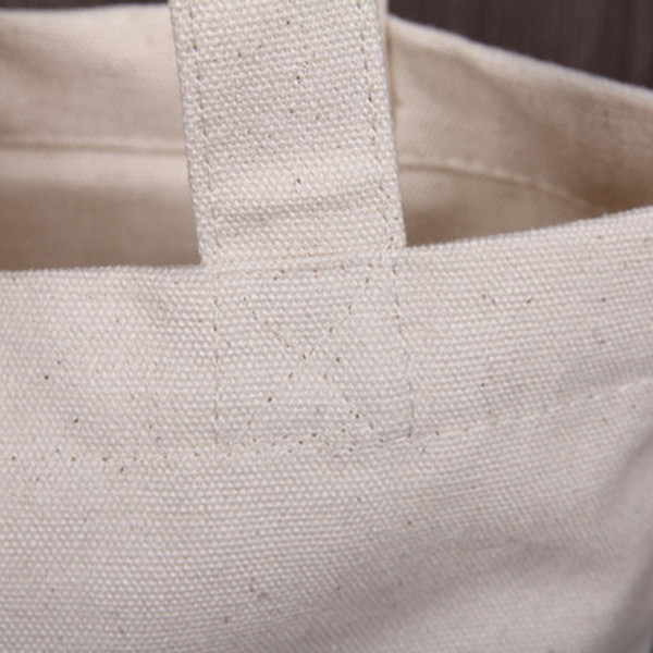 Organic Fabric Shopping Tote Bag Wear Resistant Screen Printing For Protector
