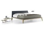 Bed Room Furniture Wooden Latest Double Bed Designs ZZ-BD016