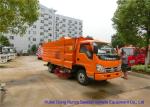 FORLAND Vacuum Broom Road Sweeper Truck / Small Mobile Street Sweeper