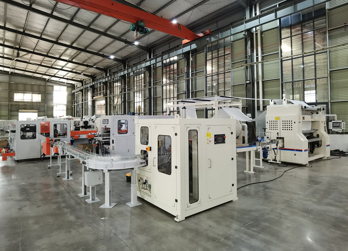 High Production Capacity Facial Tissue Paper Making Machine Production Line Price