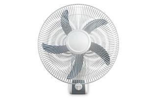 China White Small Wall Mounted Electric Fan 90 Degree 3 - Speed Low Noise factory