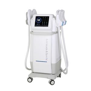 China RF 4 Handles Tesla EMS Body Sculpting Machine High Intensity Focused Magnetic factory