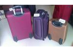 Popular 4 Piece Set Iron Trolley Eva Luggage Suitcase Set Made Of 600D Twill