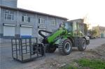 3ton 1.5m3 bucket telescopic boom wheel loader with max lifting height 6050mm
