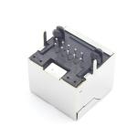 Hot Sale Female 10 Pin RJ45 Connector Shield Without Led Transformer TM5JA011EXX