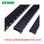 H45x75 Enclosed Towline Yellow Strength Engraving Machine Traction Tow Chain