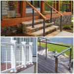 1x19 7x7 7x19 T316 Stainless Steel Aircraft Cable for Deck Cable Railing Kits 1