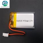High Capacity Li Ion Polymer Battery Pack 582535 Li Ion Polymer Battery 3 7v