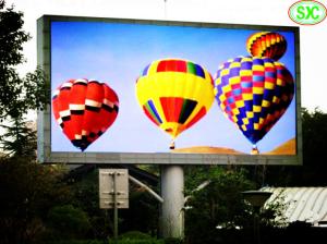 China P6 Outdoor LED Display Screen 6mm Pixel 5000cd/㎡ Brightness factory