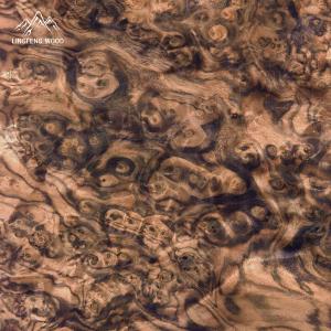 China Walnut Burl Veneer | 0.45mm | LINGFENG factory