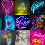 12v/24v/120v/240v LED Neon Strip Cuttable Pink/Blue Silicon for DIY Christmas