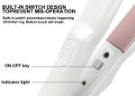 Mini Portable Travel Size Hair Straightener Flat Iron 220V 190 degree