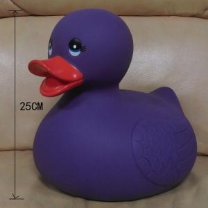 China shenzhen Large size rotocasting vinyl bath duck toys for kids ITCI plastic factory factory