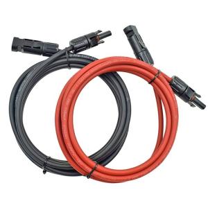 China DC 1000V 4mm 20 Feet PV1F Solar Cable IEC60502 Standard factory