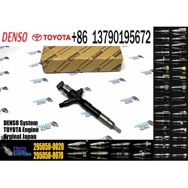 1KD 2KD Injector 295050-0020 23670-30190 for Toyota 1KD-FTV 2KD-FTV Diesel Fuel