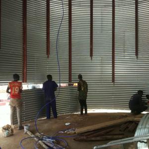 China 2018 Best Sale Hot Galvanized Grain Storage Steel Silo In China factory
