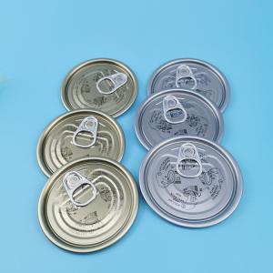 China Regular Mouth 202# Easy Open Ends Lid Can Cover Cap 52mm Diameter factory