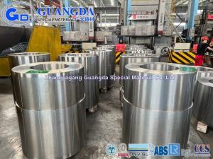 China Forged Gear Blanks 34CrNiMo6 20MnCr5 18CrNiMo7-6 Guangda Xinsheng factory
