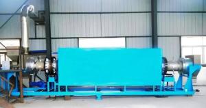 China Continuous Working Electric Heating Pyrolysis Furnace Plant 30kg/h factory