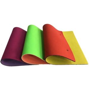China Waterproof 1mm Embossed Neoprene Foam Fabric Polychloroprene Rubber on sale