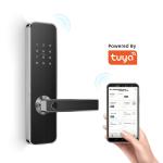 Electronic Smart Door Locks Security Tuya APP WiFi For Home CE FCC ROHS