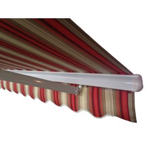 Open Air Double Sided Awning Independent Garden Restaurant Retractable Awning