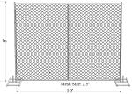 8'x14' chain link fence panels pipe 41.2mm chain link mesh 57mm x 57mm x 3.00mm