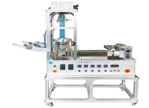 China 10-60rpm Laboratory Film Blowing Machine Color Masterbatch Dispersion Testing Machine factory