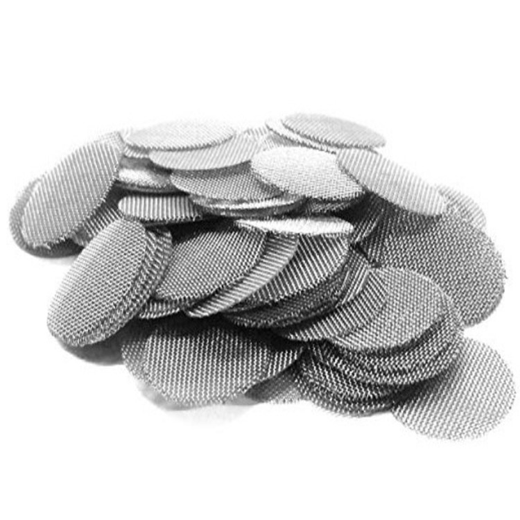 Single Layer Rustproof 302 321 Stainless Steel Mesh Filter Discs