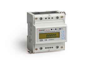 China IEC 62053 Din Rail Kwh Meter Single Phase Ami Electric Meter 10 80 A 50 60 Hz factory