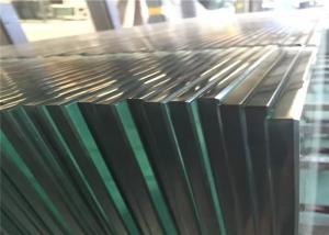 China Clear Tempered Safety Glass 3mm - 19mm Toughened Glass For Partition Wall factory