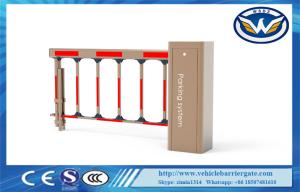 China OEM Two Fence Boom Vehicle Barrier Gate With 24V DC Brushless Motor factory