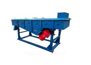 China High Amplitude Linear Separator Vibratory Screening Equipment For Construction Sand factory