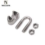 Metric Support Stainless Steel 304 Heavy Duty Japan Type Wire Rope Clip by OEM