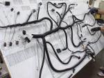 Tinned Copper Wire Harness Cable Assembly , PVC Automotive Cable Harness