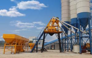 China Combined Structure Concrete Mixing Station Durable 1m3 Mixer Nominal Capacity factory