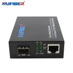 10/100Mbps SFP Fiber Media Converter 10/100Base-TX RJ45 Port to 100Base-FX SFP