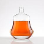 Super Flint Glass 300 ml 500 ml 750 ml Whisky Spirits Vodka Bottle for Liquor