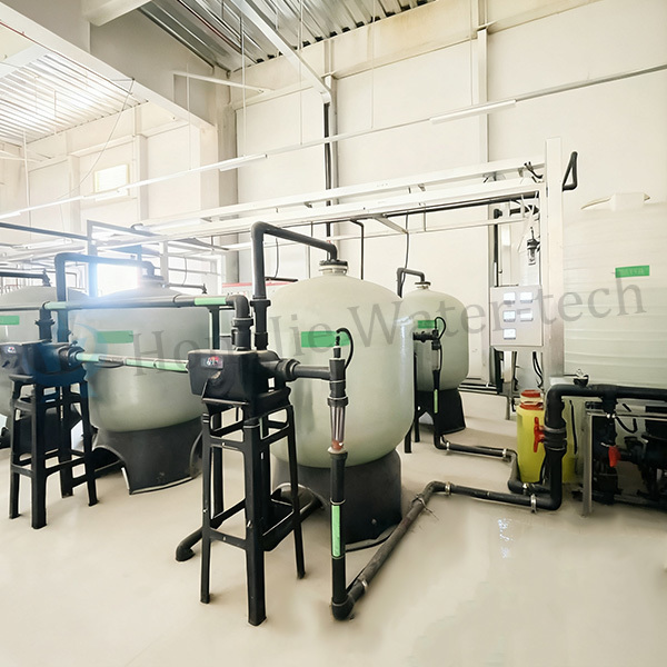 20T/H Dual-Stage RO + EDI + Mixed Bed Ultrapure Water Systems For Hungarian