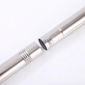 China Customized All Size Stainless Steel Pipe Thread Splicing Rod Toilet Brush Rod factory