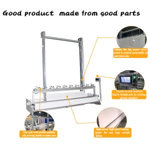 Automatic Curtain Height And Cutting Lifting Inspecting Stable Machine Curtain