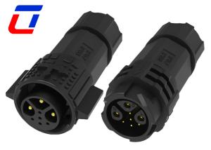 China Cable To Cable IP67 Waterproof Circular Connector 15A 3+5 Pin For Outdoor Lighting factory