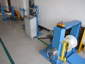 China Sky Blue Cable Extrusion Machine 120 Tension Rack Dia 500mm - 630mm Bobbin factory