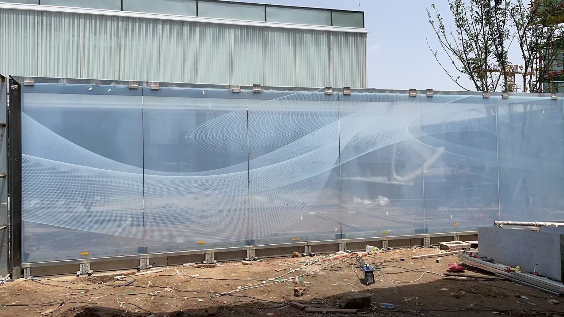 Customizable Decorative Digital Printing Glass For Wall