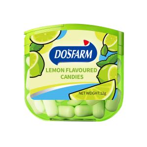 China Sugar-Free Vitamin C Crispy Mints Lime Flavor Candy factory