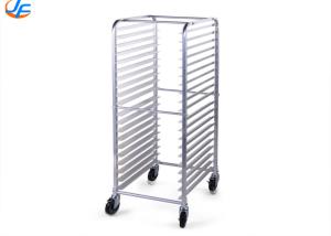 China RK Bakeware China Foodservice NSF MIWI Bakery Double Oven Baking Tray Trolley, Bread Pan Trolley factory