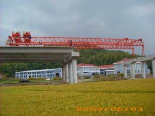 OEM Durable And Reliable Travelling Steel launching Gantry Crane For Railway
