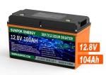 lithium ion battery life 12v 24v 100ah 150ah 200ah 300ah deep cycle lifepo4